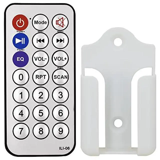 Alt view image 4 of 4 - Replacement Remote Control for Pyle Portable PA Karaoke Party Audio Speaker PPHP844B PRTPPHP844BRC PSBT105A PSBT85A PSBT125A PCAU25A PPHP854B (with Wall Mounting Bracket)
