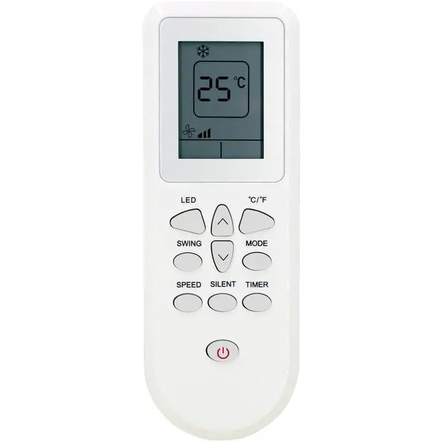 Alt view image 5 of 7 - Replacement Remote Control for AIRO Comfort Portable Air Conditioner AC08MWS,AC10MWS,AC12MWS,AC12HMWS,AC14MWS,AC14HMWS,with Wall Mounting Bracket