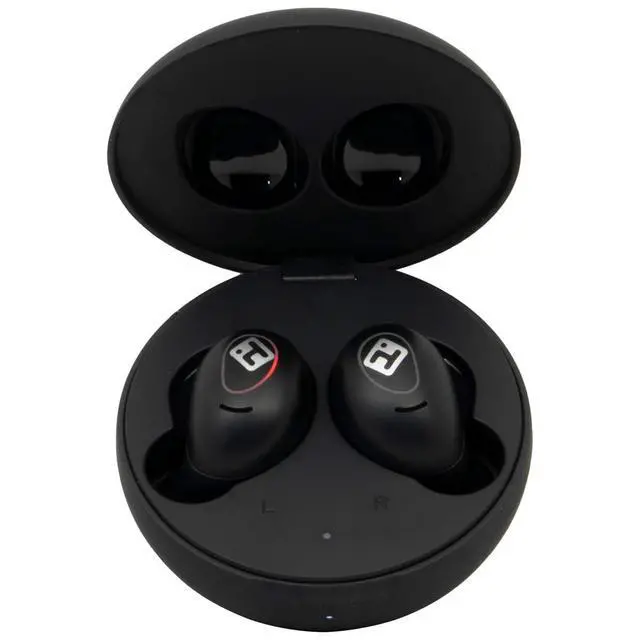 Alt view image 5 of 7 - HMAUBE213BK BT True Wireless Earbuds XT12