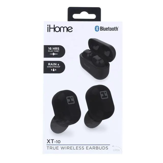 Alt view image 6 of 7 - HMAUBE213BK BT True Wireless Earbuds XT12