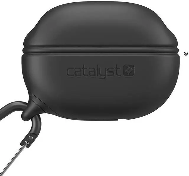 Main image of Waterproof Protective Cover for Beats Studio Buds/Studio Buds+, Beats Studio Buds Plus Case, with Premium Carabiner, one-Piece Curved Design fits Perfectly Both Models, Won't pop Out(Black)