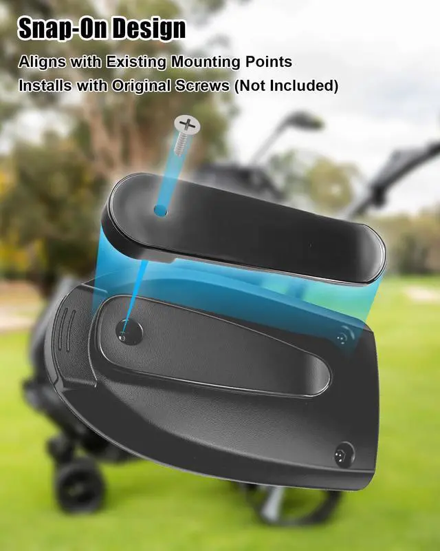 Alt view image 4 of 6 - Remote Control Case Clip Fit for MGI Zip Navigator All Terrain Remotes | Remote Control Belt Clip with Stable Material Reinforced Design, Fast Installation Using Existing Mounting Holes
