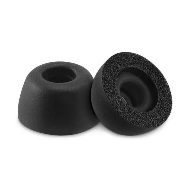 Alt view image 4 of 4 - Replacement Foam Ear Tips for Bowers & Wilkins Pi8 / Pi7 Earbuds | Compatible with Bowers & Wilkins Pi7 S2 / Pi6 / Pi5 / Pi5 S2 Earbuds, Ultimate Comfort, 3 Pairs (S/M/L, Black)