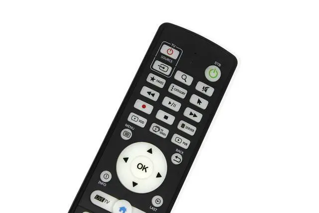 Alt view image 3 of 5 - IR-100L - Luminous Remote Control for XR4000, XRS4500, XR4500, XRS4500, ST4000 Set Top Boxes