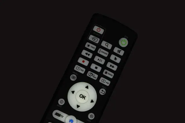 Alt view image 5 of 5 - IR-100L - Luminous Remote Control for XR4000, XRS4500, XR4500, XRS4500, ST4000 Set Top Boxes