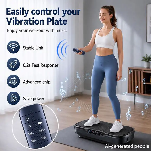 Alt view image 3 of 7 - Replacement Remote Control for LifePro Vibration Plate Exercise Machine | LP-WVRM LP-WVRM-BLK LP-WVRM-BLU LP-WVRM-WHT LP-WVRM-BLK-RTL