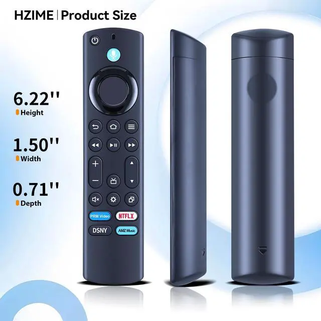 Alt view image 7 of 7 - NS-RCFNA-21 Voice Remote for Rev G Insignia F50 Series/Hisense A7 Series TV | for NS-70F501NA25 NS-75F501NA25 NS-85F501NA25, 43A7NF 50A7NF 55A7NF 65A7NF 75A7NF