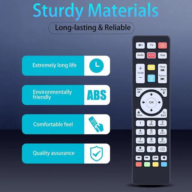Alt view image 3 of 7 - New Replacement Remote Control Compatible for MAX TV Gold 5G Plus, for Maxytec Infinity Pro Global Plus TV Pro Box
