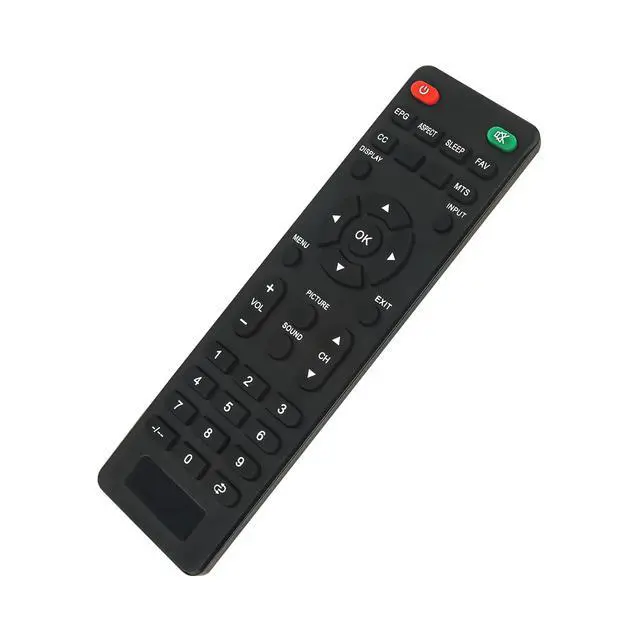 Alt view image 4 of 6 - RC3026D Replacement TV Remote Control fit for Hiteker LCD LED HDTV TV | RCLCD37A5F E32V7 RCLCD32A7 LCD32A7 RC-E32V7/WT