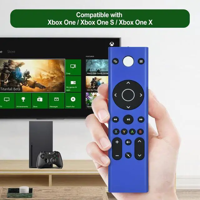 Alt view image 2 of 5 - Replacement Remote for Xbox One/Xbox Series X/S Gaming Media-Blue | Easy pairing,Responsive control