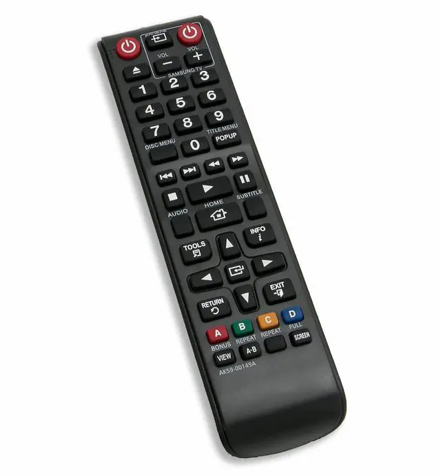 Main image of Replacement Remote Controller fit for BD-H5900 BD-JM57C BD-E6100 Samsung Blu-ray Disc Player