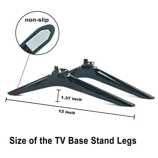 Alt view image 2 of 4 - TV Base TV Stand Legs Replacement fit for Hisense TV 58R6E3