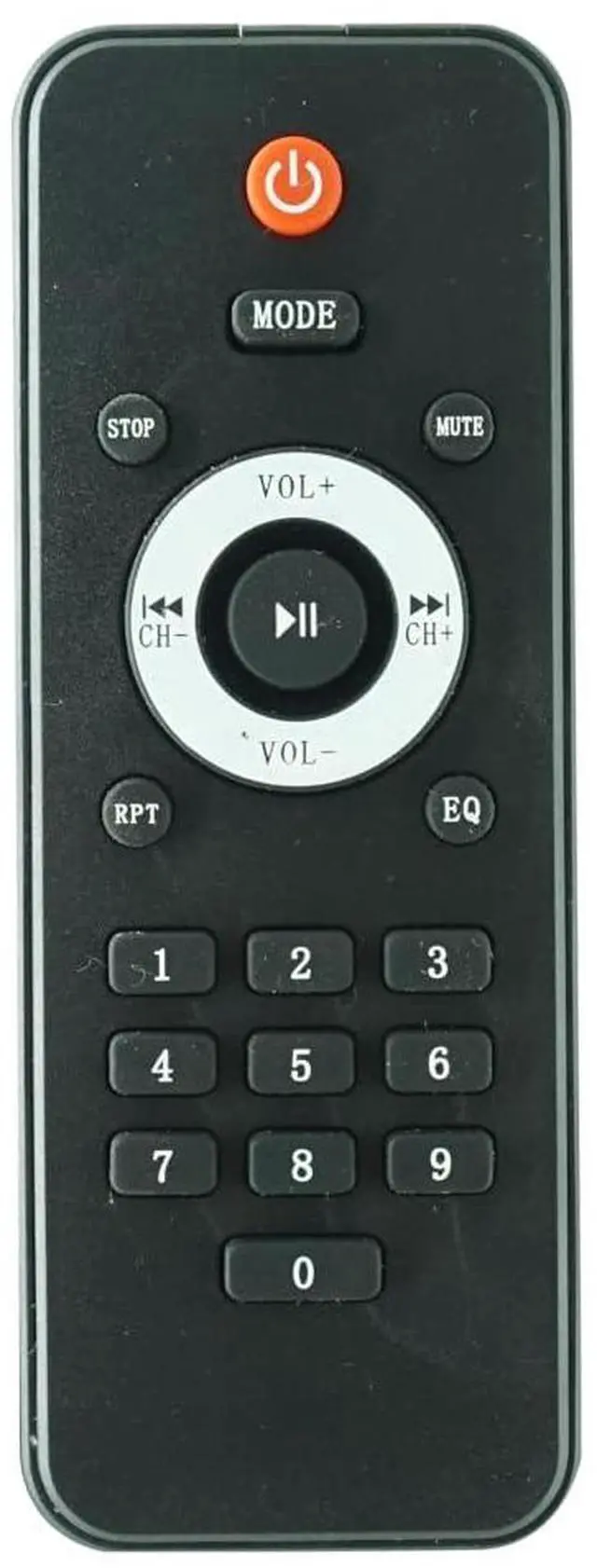 Main image of Replacement Remote Control for QBOX Q-1203, QFX E-1500, Ridgeway DISCO3210BA, Supersonic IQ-6812DJBT, DJ Party Speaker System