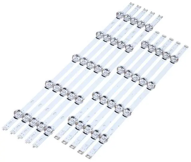 Main image of 10PCS (5A+5B) TV LED Backlight Strips Replacement for LG 50-inch | Replacement for 50LF6000 50LB5620 50LF6100 50LF5610 50LB570B 50LB5800 50LB580N 50LB650V Series, Aluminum, High Brightness