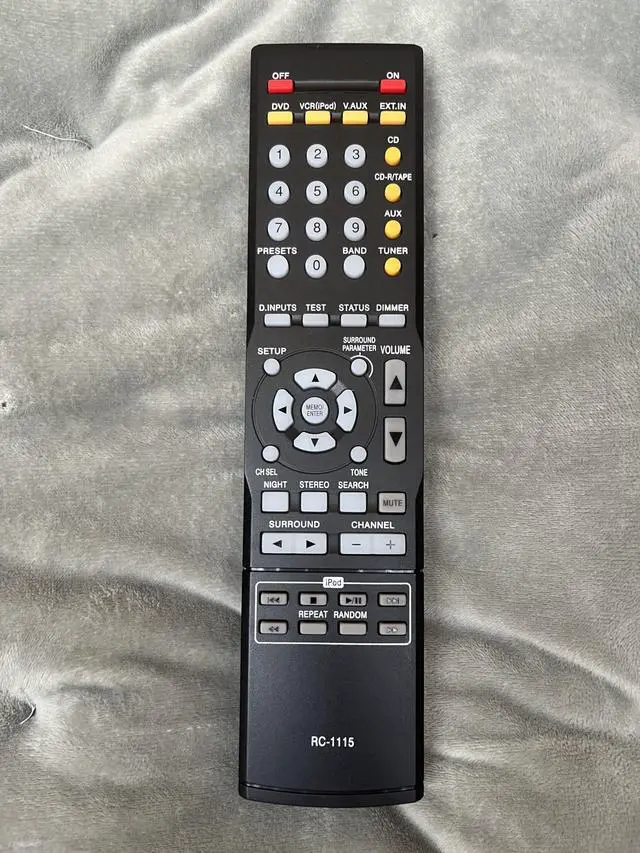 Alt view image 3 of 4 - RC-1115 Replacement Remote Control for Denon AV Surround Receiver AVR-390 AVR390 AVR-1610 AVR-1705 AVR-1804 AVR-2105