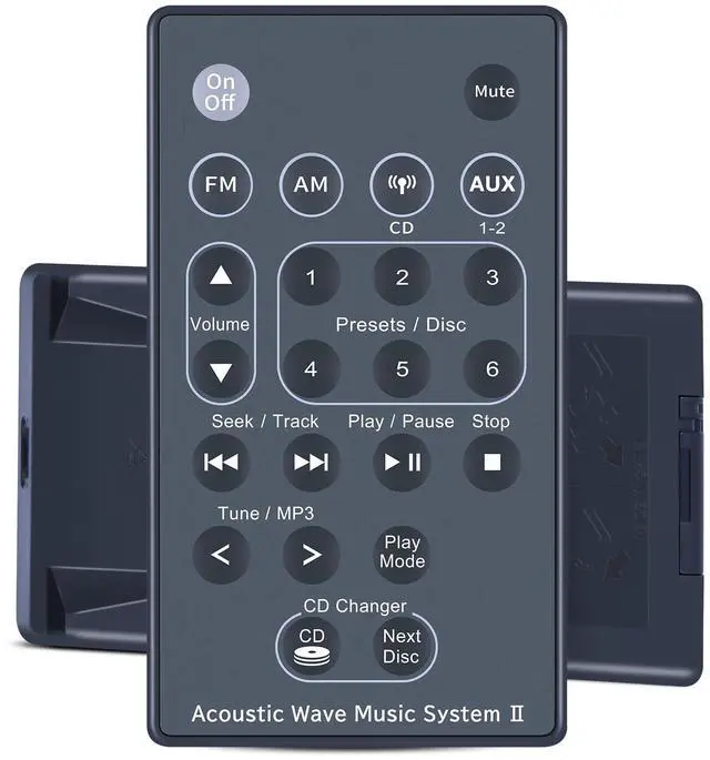 Main image of Remote Control for Bose Acoustic Wave Music System II AWRCCI