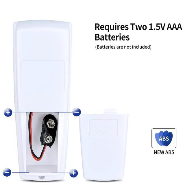 Alt view image 2 of 3 - HD6 Ceiling Fan Replacement Remote Control for Hampton Bay Hunter with Reverse, for UC7078T L3H2003FANHD CHQ8BT7078T CHQ7078T L3HMAY97FANHD Fan-HD (No Wall Mount)