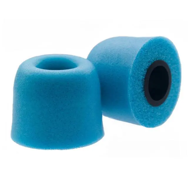 Alt view image 4 of 6 - 6 Pairs Foam IEM Eartips for KZ ZS10 Pro X ZSN, Earbuds Tips, Blue | Replacement Ear Tips, Ultimate Comfort, Secure Fit, Small/ Medium/ Large