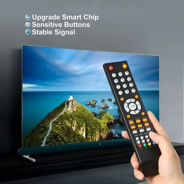 Alt view image 3 of 7 - New Universal Replacement Remote Control for Sceptre TV LED HDTV