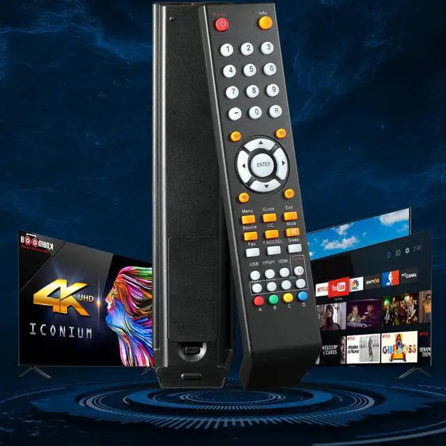 Alt view image 7 of 7 - New Universal Replacement Remote Control for Sceptre TV LED HDTV