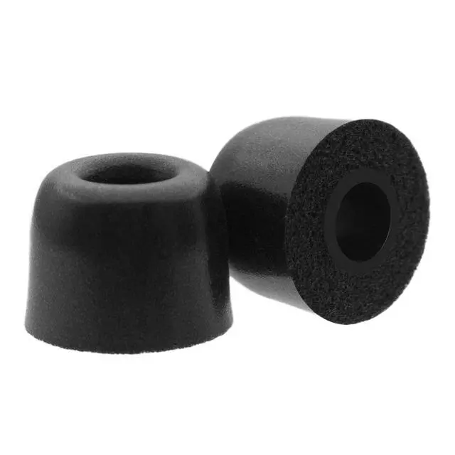 Alt view image 4 of 7 - 6 Pairs Replacement IEM Ear Tips for KZ ZS10 Pro X ZSN, Black | Memory Foam Earbuds Tips, Ultimate Comfort, Secure Fit, Small/ Medium/ Large