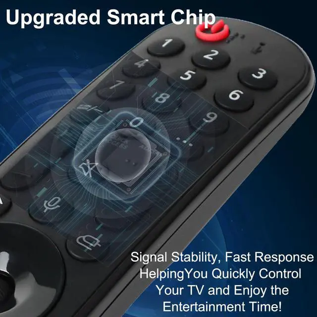 Alt view image 6 of 7 - MR23GN MR23GA Remote Control for LG TV, Replacement Remote Replacement for LG OLED UHD 4K Smart TV AN-MR22GA AN-MR21GA-No Voice Function