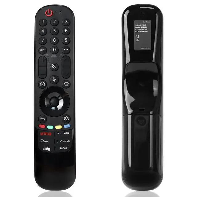Alt view image 7 of 7 - MR23GN MR23GA Remote Control for LG TV, Replacement Remote Replacement for LG OLED UHD 4K Smart TV AN-MR22GA AN-MR21GA-No Voice Function