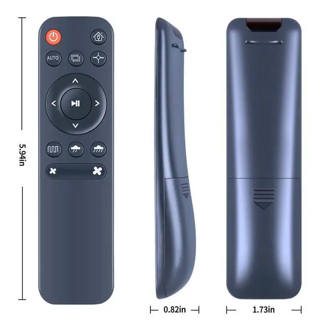 Alt view image 3 of 4 - Replacement Remote for Kilgone G20, MAMNV BR151 T7S Robot Vacuum Cleaner | Compatible With MONSGA MS1 MAX, ZCWA BR151BL, iMartine BR151, No Programming, Stable Signal, Fast Response