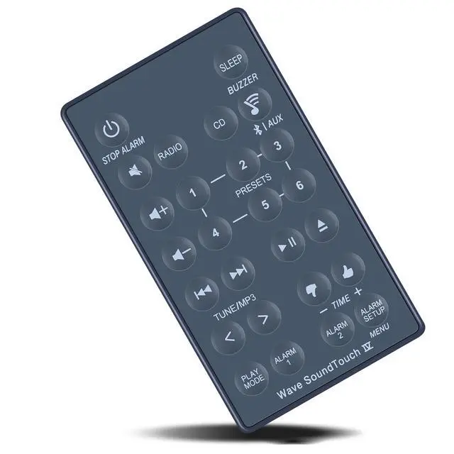 Main image of Replacement Remote Control Compatible for Bose Wave SoundTouch Music System IV 417788-WR 417788-WMS 738031-1710 3WINF0AW 737251-1710