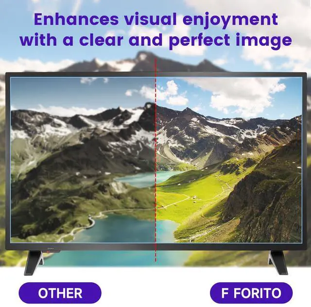 Alt view image 5 of 7 - 34 Inch 21:9 Anti Blue Light Matte Monitor Screen Protector, Anti Glare Computer Screen Protector for Eyes Compatible with All 34" Widescreen Monitors