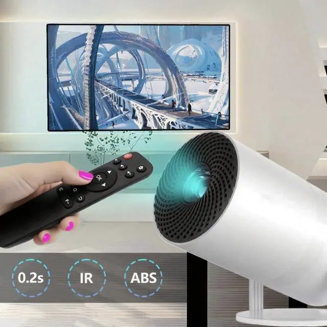 Alt view image 2 of 7 - Remote Control Compatible with XuanPad X3 Portable Projector | 1-Pack,Precise Control,Quick Button Response,and Long-Llasting Durability,by