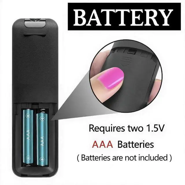 Alt view image 5 of 7 - Remote Control Compatible with XuanPad X3 Portable Projector | 1-Pack,Precise Control,Quick Button Response,and Long-Llasting Durability,by