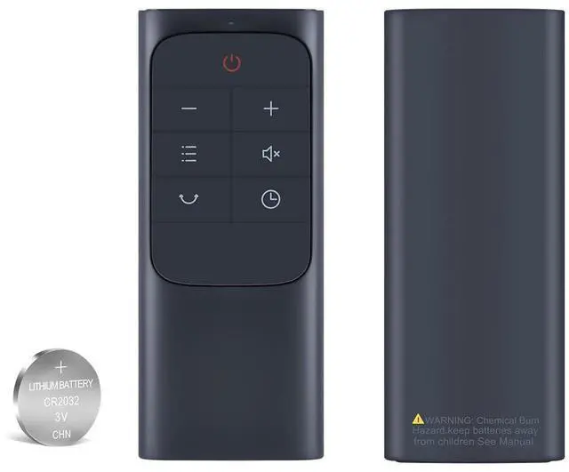 Main image of (with Battery) Replacement DR-HPA001 Remote Control for Dreo Tower Fan | for DR-HAF001S DR-HAF003S DR-HAF004S DR-HTF001 DR-HTF007 DR-HTF008 DR-HTF009 DR-HTF004S DR-HTF007S DR-HTF008S