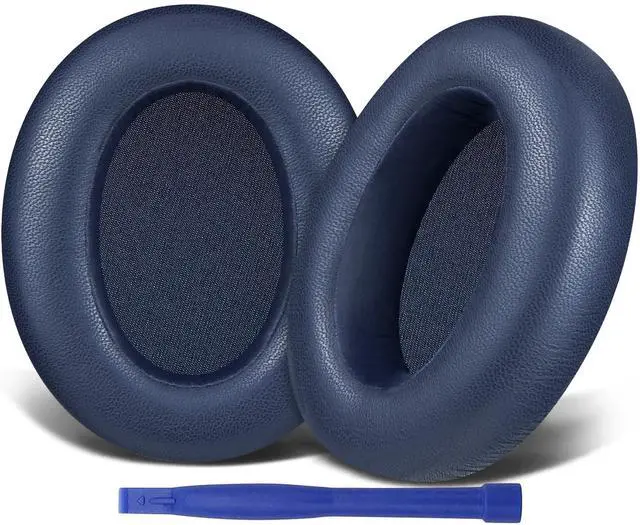 Main image of Lambskin Earpads Cushions Replacement for Sony WH-XB910 XB910N Extra Bass Noise Cancelling Headphones, for Sony WHXB910N Wireless Headset, Ear Pads with Noise Isolation Foam - Blue