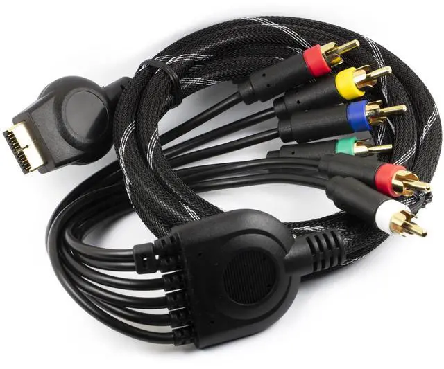 Main image of 6FT RGBS AV Cable for PS1 / PS2 / PS3, RGB + Sync Monitor RCA Audio Video Cord