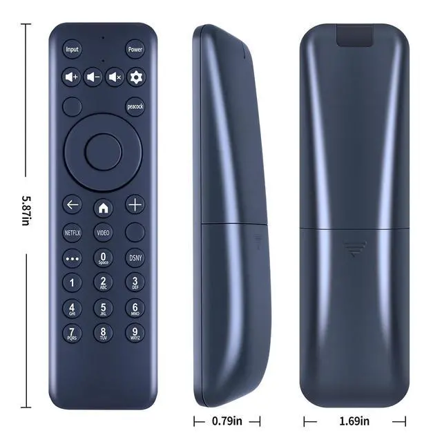 Alt view image 6 of 7 - New MG3-R34010/297107 Replacement for Hisense X LED UHD XClass TV 43A6GX 50A6G R34010BA00-00001 Remote Control, for Pioneer Xumo TV (No Voice Function)