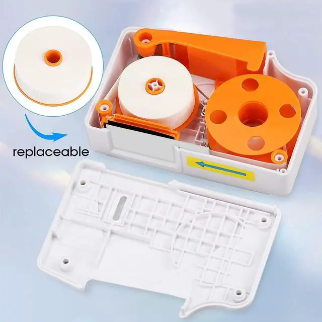Alt view image 7 of 7 - Fiber Optic Cleaning Box. Supports 1.25mm/2.5mm, SC/FC/ST/MU/LC, Fiber Optic Connector Cleaner, Cleans Over 500 Times (White)