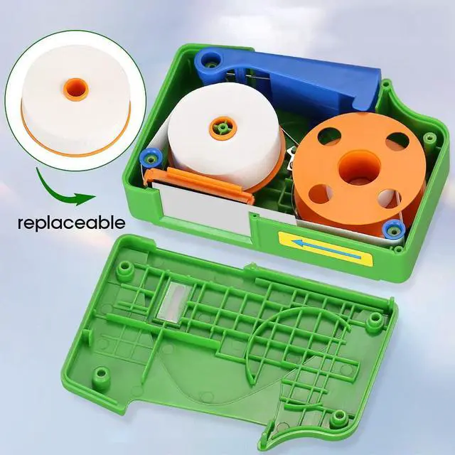 Alt view image 7 of 7 - Fiber Optic Cleaning Box. Supports 1.25mm/2.5mm, SC/FC/ST/MU/LC, Fiber Optic Connector Cleaner, Cleans Over 500 Times (Green)