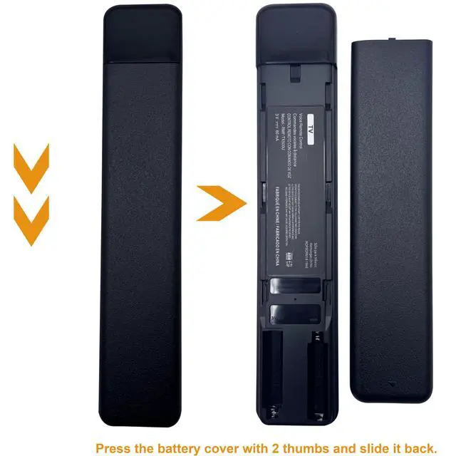Alt view image 6 of 6 - Voice Remote Controller RMF-TX500U for All Sony Bravia X750H, X75CH, X800H, X80CH, X81CH, X850G, X900H, X90CH, X950G, X950H Android and Google Smart TVs