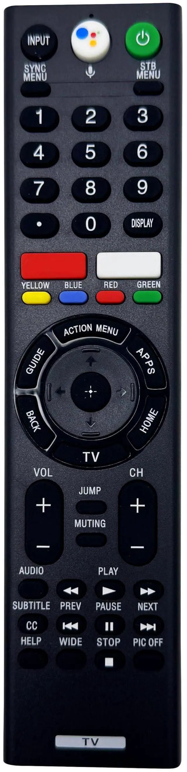 Main image of Voice Remote Controller RMF-TX310U for Sony LED, Bravia OLED 2016, 2017, 2018 and 2019 Lineup Android Smart TVs