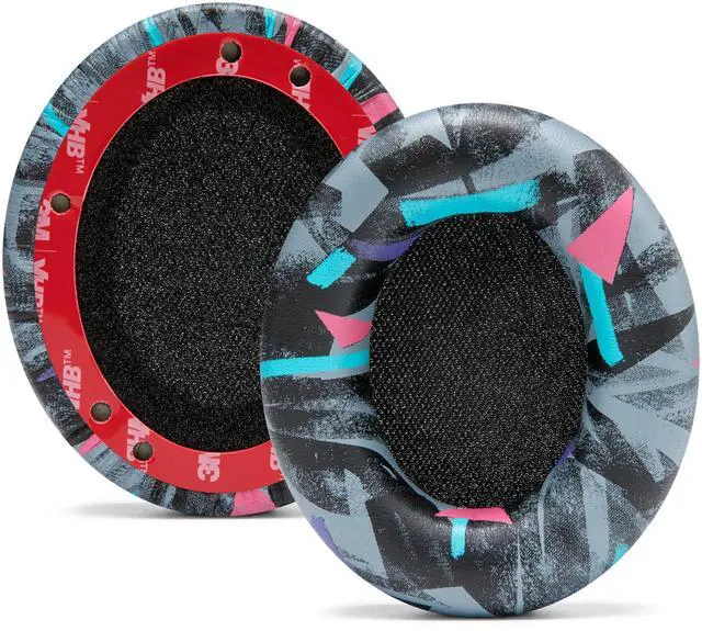 Alt view image 6 of 7 - Earpads and Protective SweatZ Cover Bundle for Beats Studio Pro Headphones by Wicked Cushions | 90's Black
