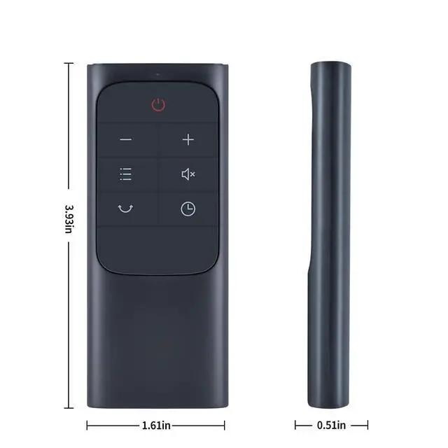 Alt view image 5 of 5 - (with Battery) Replacement DR-HPA001 Remote Control for Dreo Tower Fan | for DR-HAF001S DR-HAF003S DR-HAF004S DR-HTF001 DR-HTF007 DR-HTF008 DR-HTF009 DR-HTF004S DR-HTF007S DR-HTF008S