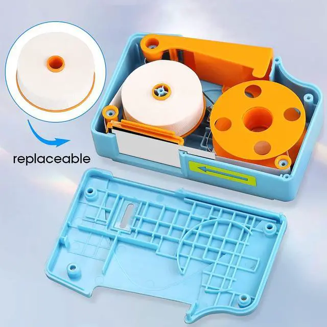 Alt view image 7 of 7 - Fiber Optic Cleaning Box. Supports 1.25mm/2.5mm, SC/FC/ST/MU/LC, Fiber Optic Connector Cleaner, Cleans Over 500 Times (Blue)