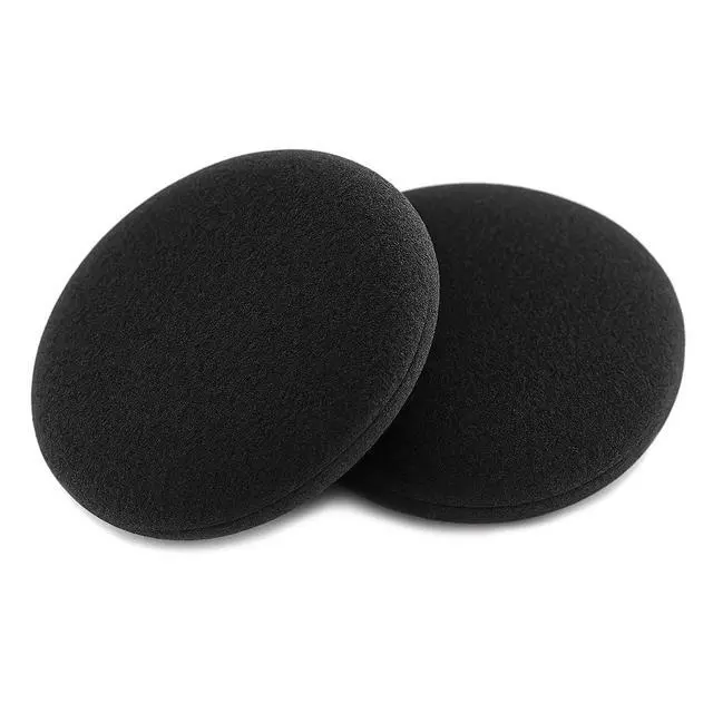 Alt view image 3 of 3 - Replacement Foam Ear Pads Covers for On-Ear Headphones 60mm - 2.4" inch Diameter Sponge Earpads Cushions for Most Standard Size Office Telephone Headsets, Call Center, Office, Classroom, Pack of 50