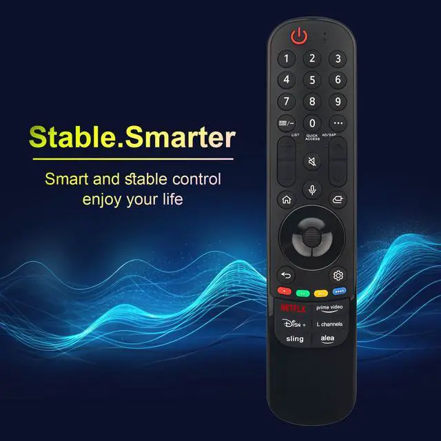 Alt view image 6 of 7 - Replace Magic Remote Control MR24GA Compatible with LG QNED85T Series LED | 4K Smart TV (2024) 50QNED85TUA 55QNED85TUA 65QNED85TUA 75QNED85TUA 86QNED85TUA 65QNED85TAA.AUS 75QNED85TAA.AUS