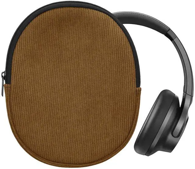 Main image of Headset Case Compatible with Soundcore Q20i Case - 21 x 17 cm Neoprene Zipper Headphone Cover - Olive Green