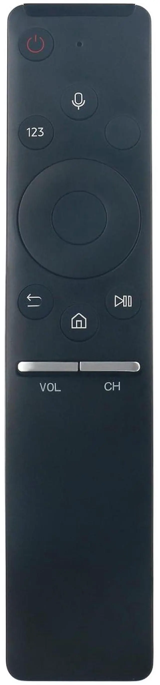 Main image of Voice Replace Remote with Mic fit for Samsung 4K Smart TV UN55MU6500FXZA | UN55MU7000FXZA UN55MU7500FXZA UN55MU8000FXZA UN55MU9000FXZA UN65MU6300FXZA UN65MU6500FXZA UN75MU6300F UN65MU7500F