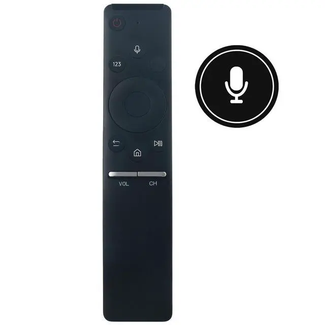 Alt view image 2 of 7 - Voice Replace Remote with Mic fit for Samsung 4K Smart TV UN55MU6500FXZA | UN55MU7000FXZA UN55MU7500FXZA UN55MU8000FXZA UN55MU9000FXZA UN65MU6300FXZA UN65MU6500FXZA UN75MU6300F UN65MU7500F