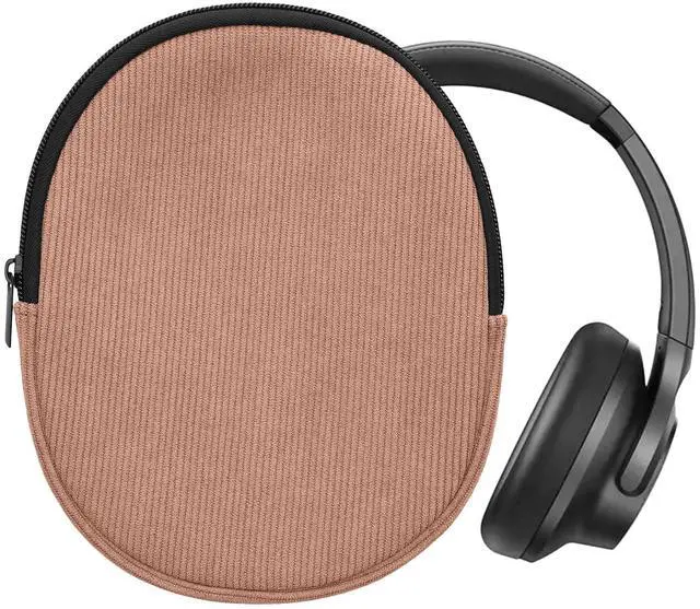 Main image of Headset Case Compatible with Soundcore Q20i Case - 21 x 17 cm Neoprene Zipper Headphone Cover - Dusty Pink