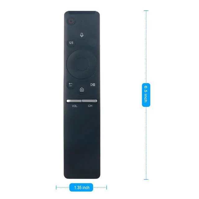 Alt view image 6 of 7 - Voice Replace Remote with Mic fit for Samsung 4K Smart TV UN55MU6500FXZA | UN55MU7000FXZA UN55MU7500FXZA UN55MU8000FXZA UN55MU9000FXZA UN65MU6300FXZA UN65MU6500FXZA UN75MU6300F UN65MU7500F